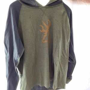 Lightweight reversible Browning Hoodie